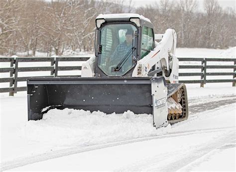 6 foot skid steer snow pusher|skid steer attachments snow plow.